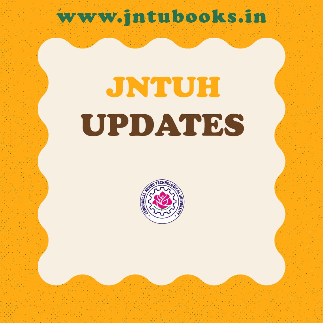 JNTUH B.Tech 2-1, 2-2 Sem Regular/Supply Exams Notification Feb 2024
